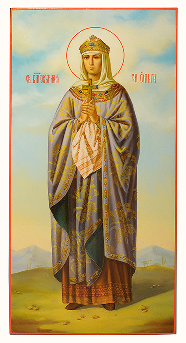 Иконая Святой равноапостольной княгини Ольги